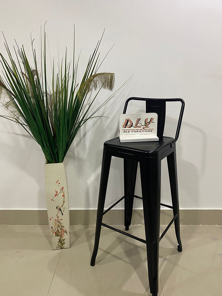 metal bar chair