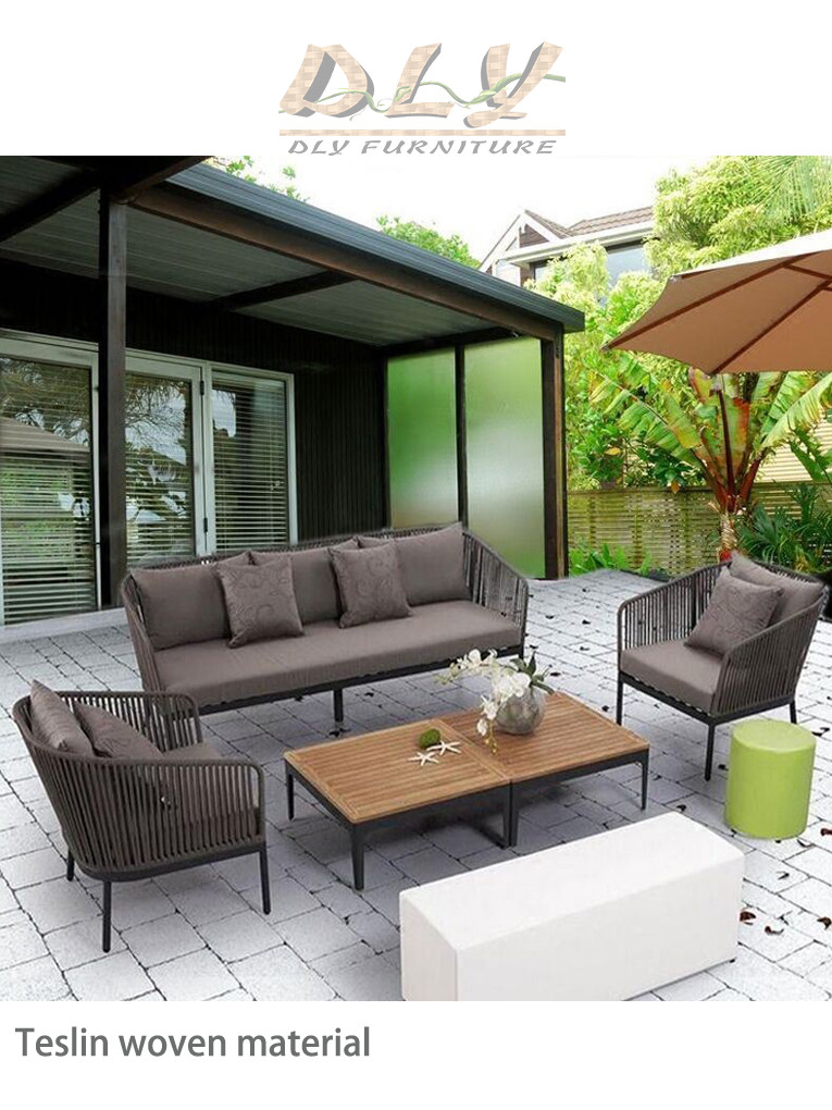 teslin rope sofa set -2